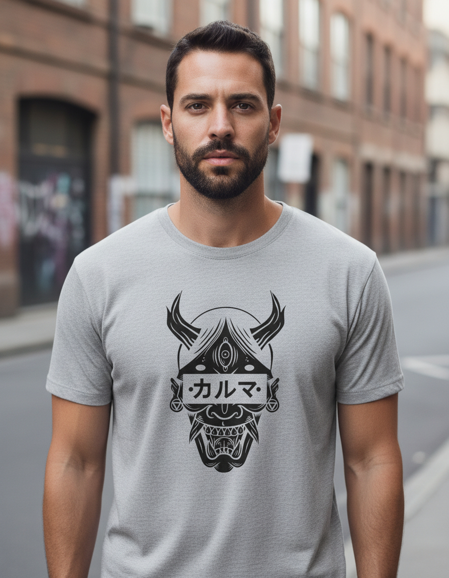 Remera: Demonio Japones Anime Memoestampados - Imagen 18