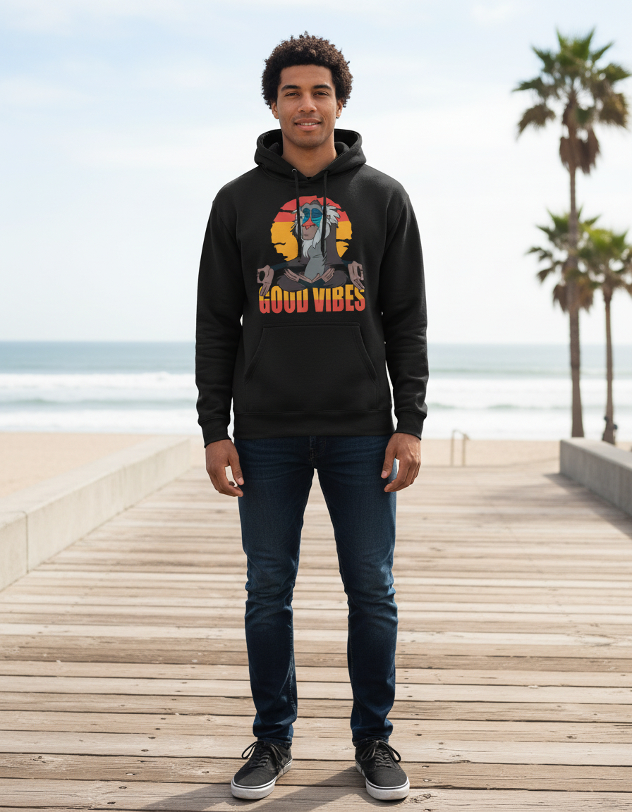 Canguro Good Vibes Rey Leon Memoestampados - Imagen 3
