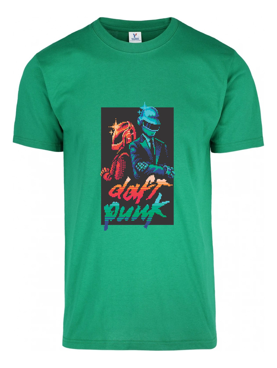 Remera: Daft Punk Pixel Art Memoestampados - Imagen 17