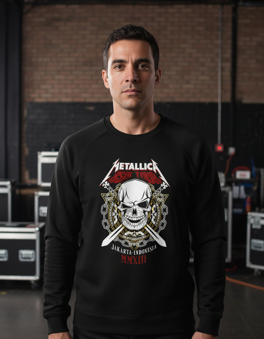 Buzo Metallica Asia Tour Memoestampados