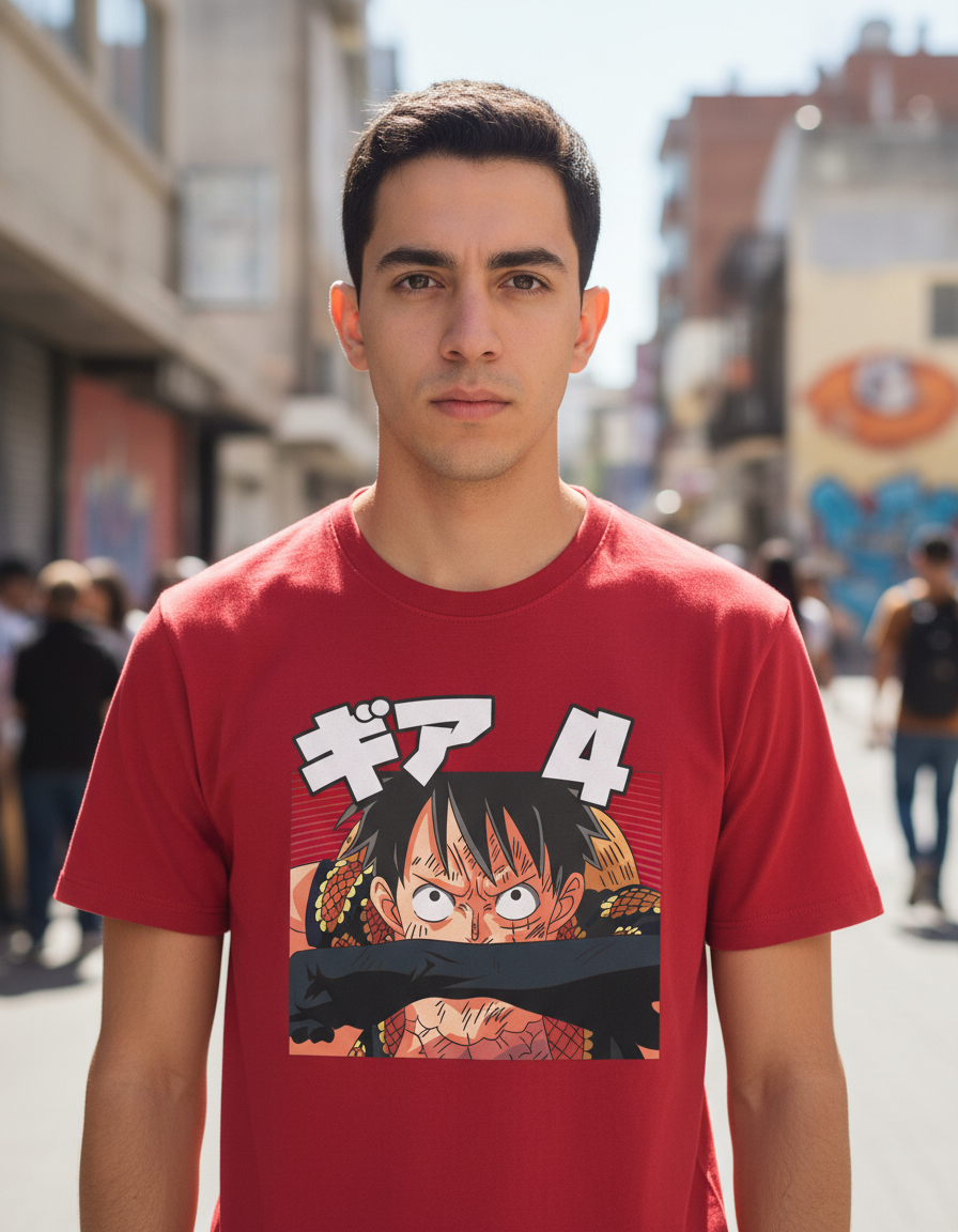 Remera: Luffy Gear 4 Memoestampados - Imagen 9