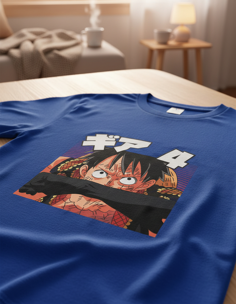Remera: Luffy Gear 4 Memoestampados - Imagen 7