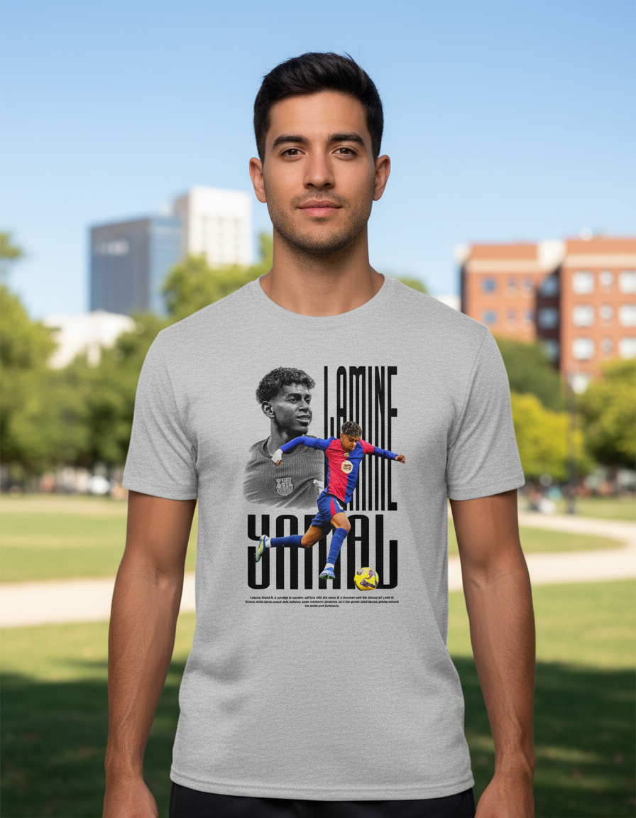 Remera: Lamine Yamal 01 Memoestampados