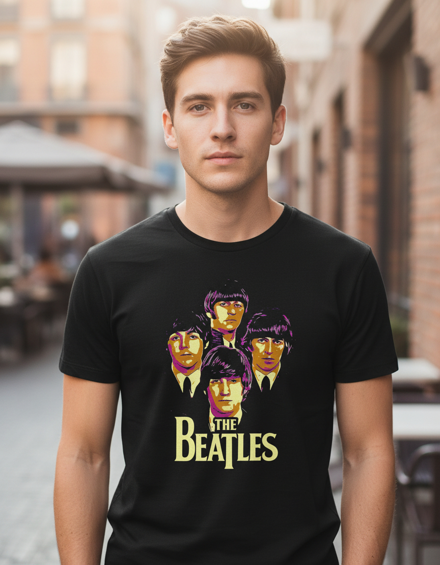 Remera: The Beatles 02 Memoestampados