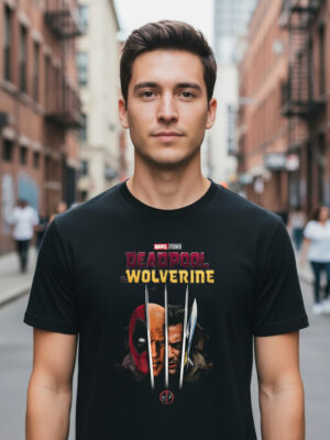 Remera: Deadpool 3 & Wolverine 05 Memoestampados