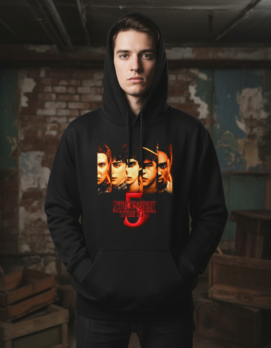 Canguro Stranger Things 5 Series Memoestampados - Imagen 2