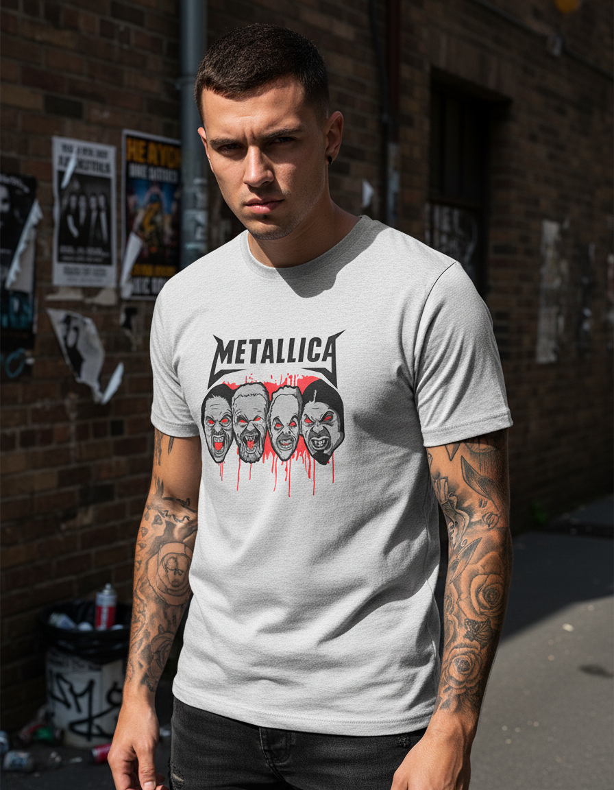 Remera: Metallica 14 Memoestampados - Imagen 16