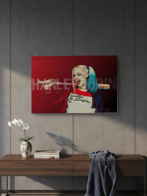 Cuadro 327 Harley Quinn 70x100 Mdf Memoestampados