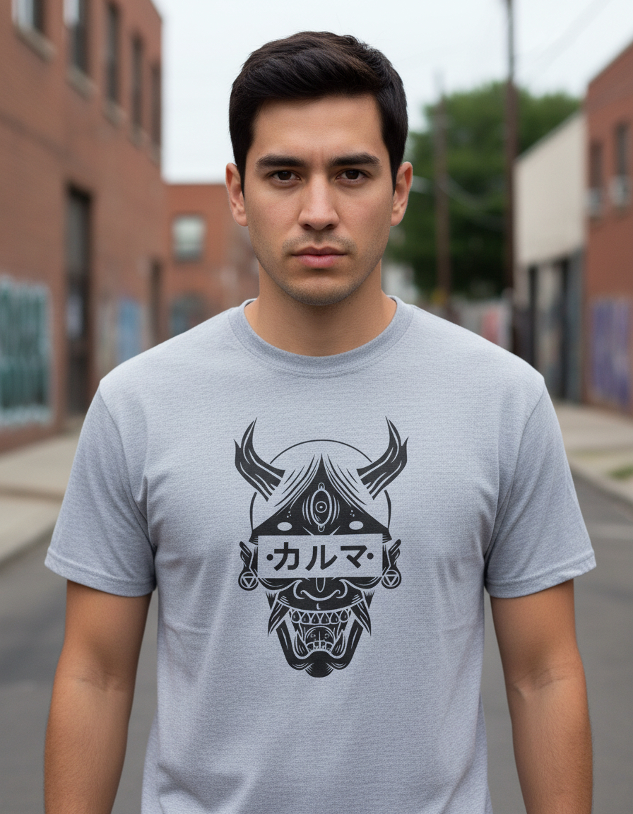 Remera: Demonio Japones Anime Memoestampados - Imagen 20