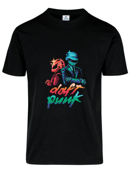 Remera: Daft Punk Pixel Art Memoestampados