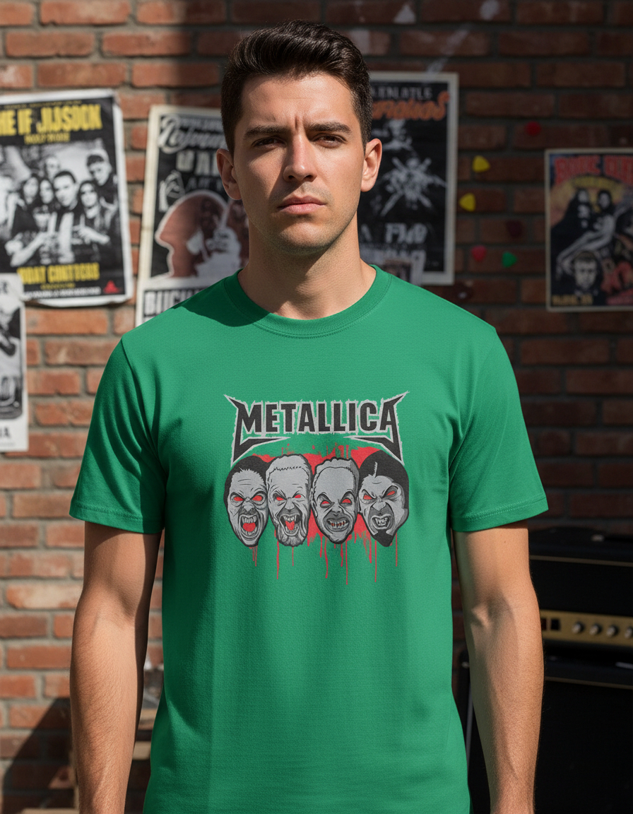 Remera: Metallica 14 Memoestampados - Imagen 12