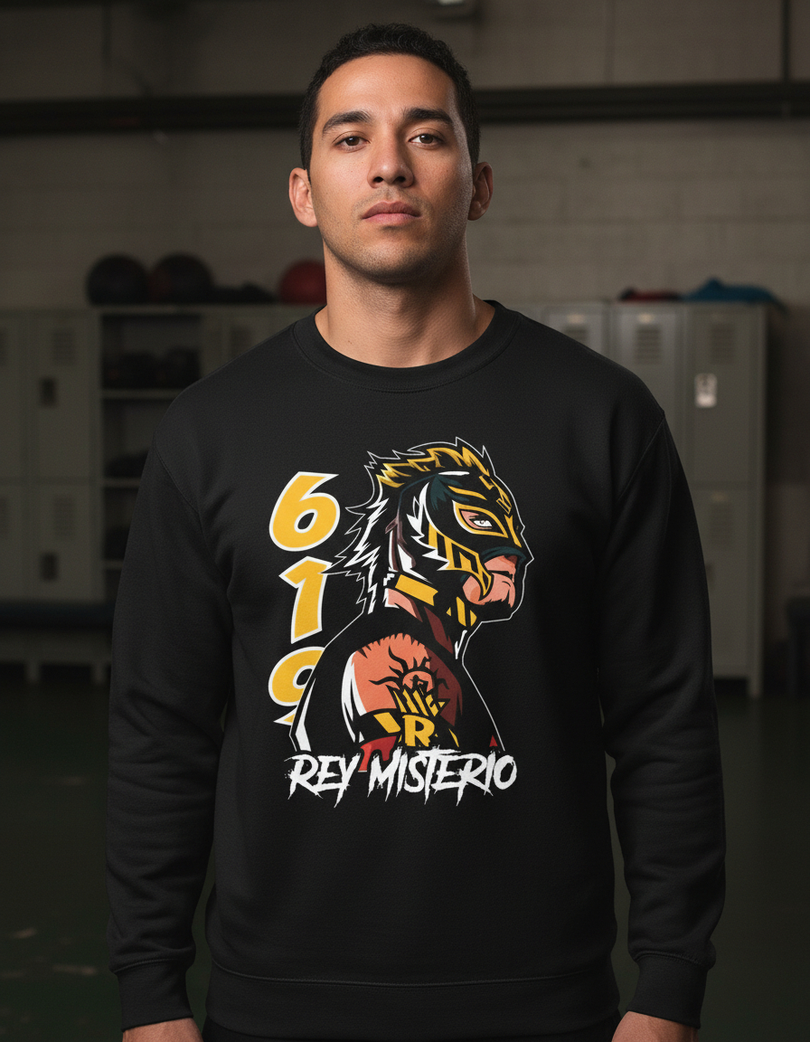 Buzo Rey Misterio Memoestampados