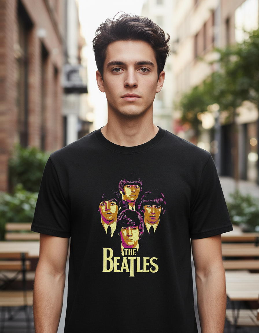 Remera: The Beatles 02 Memoestampados - Imagen 3