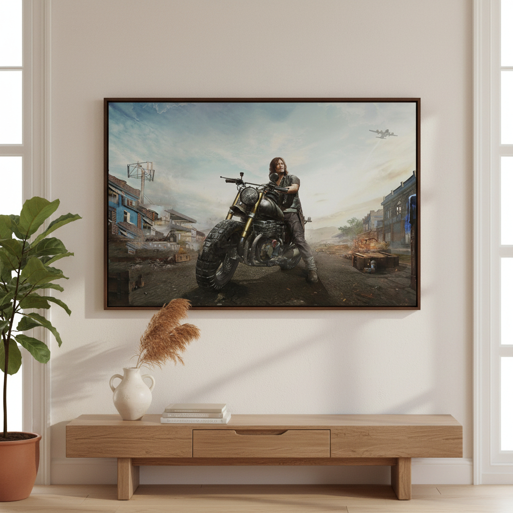 Cuadro 300 Walking Dead 40x53 Mdf Memoestampados - Imagen 2