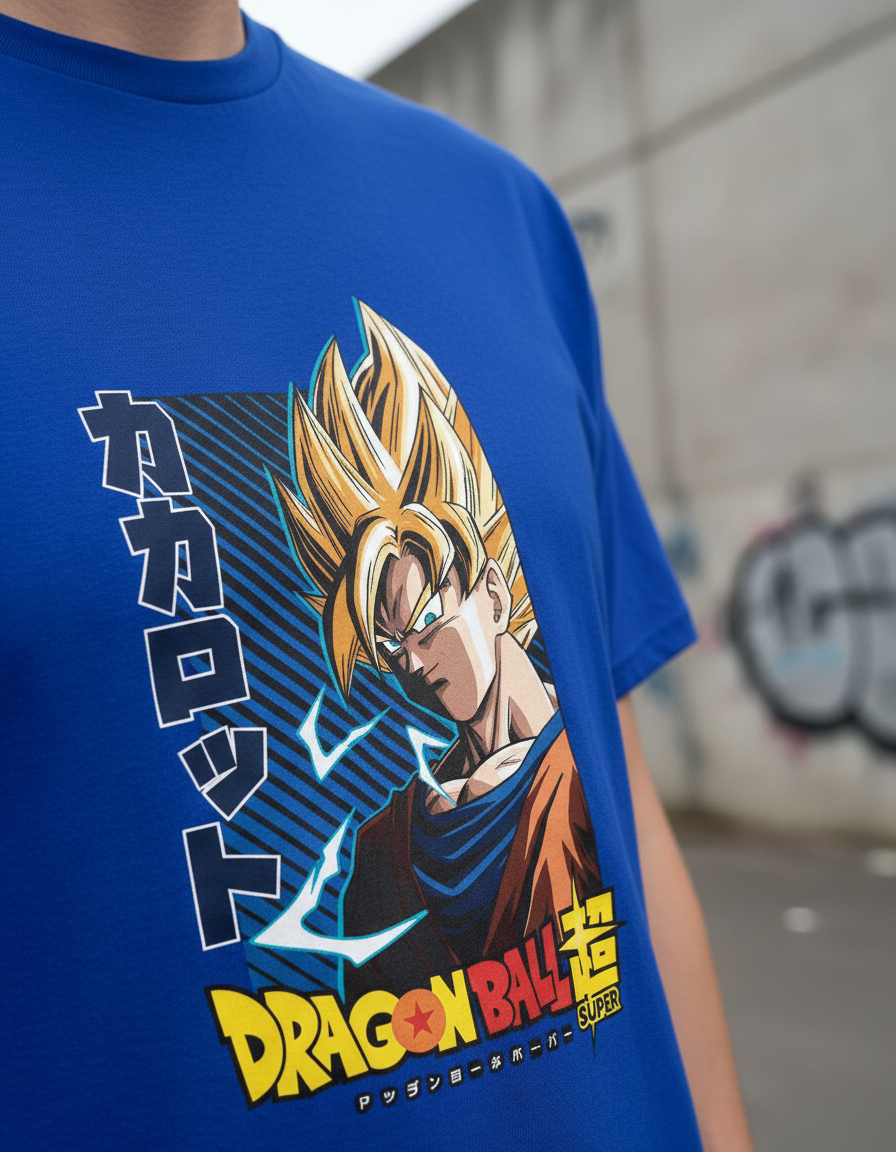 Remera: Goku Dbz 02 Memoestampados - Imagen 5