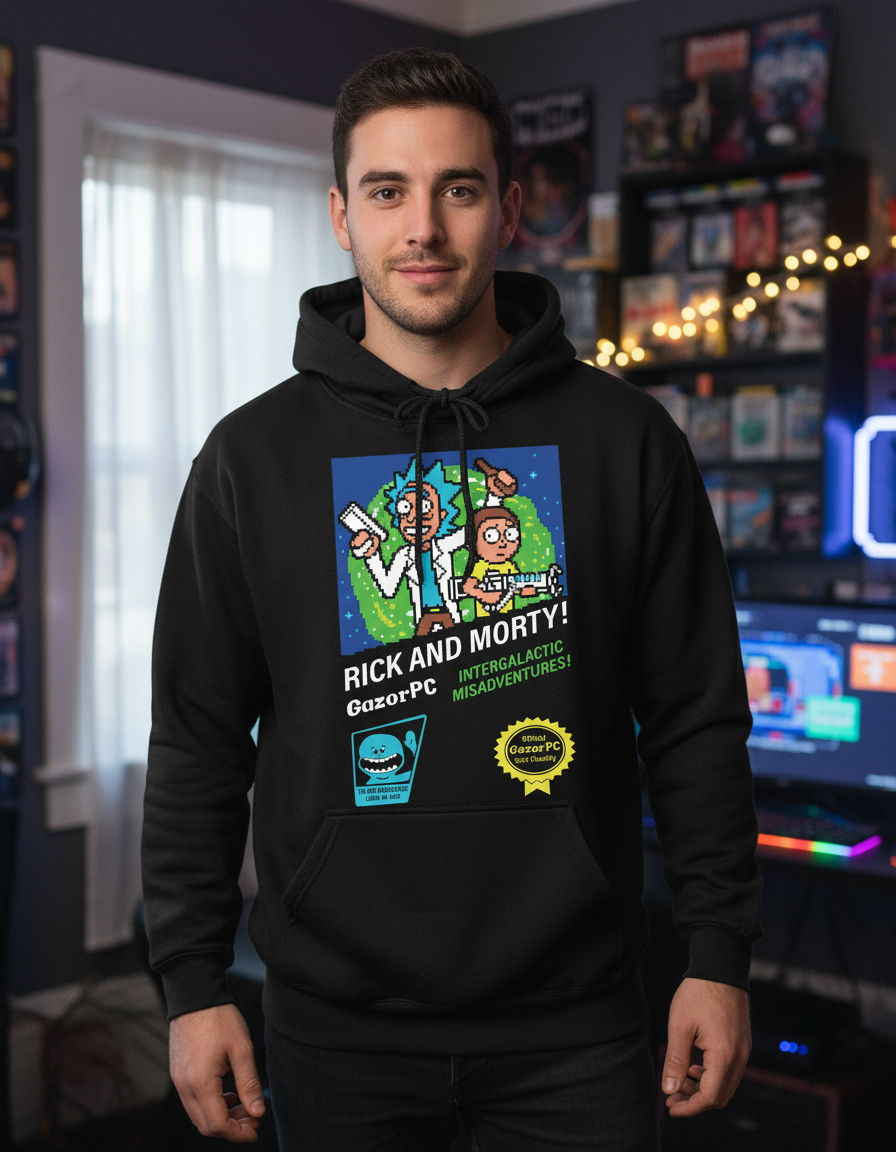 Canguro Pixel Rick Y Morty Memoestampados - Imagen 5