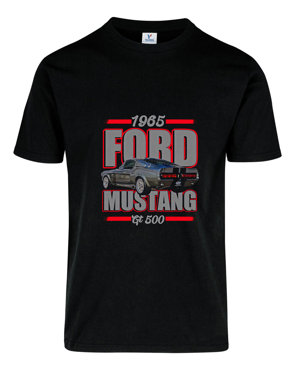 Remera: Ford Mustang Gt 500 Memoestampados - Imagen 3