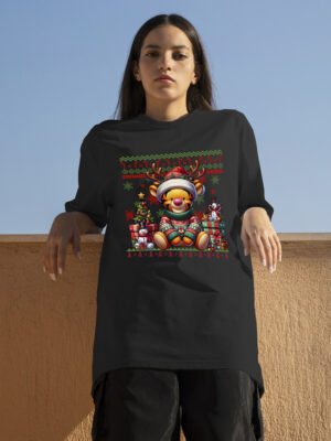 Remera: Ugly Navideño Tigre Memoestampados