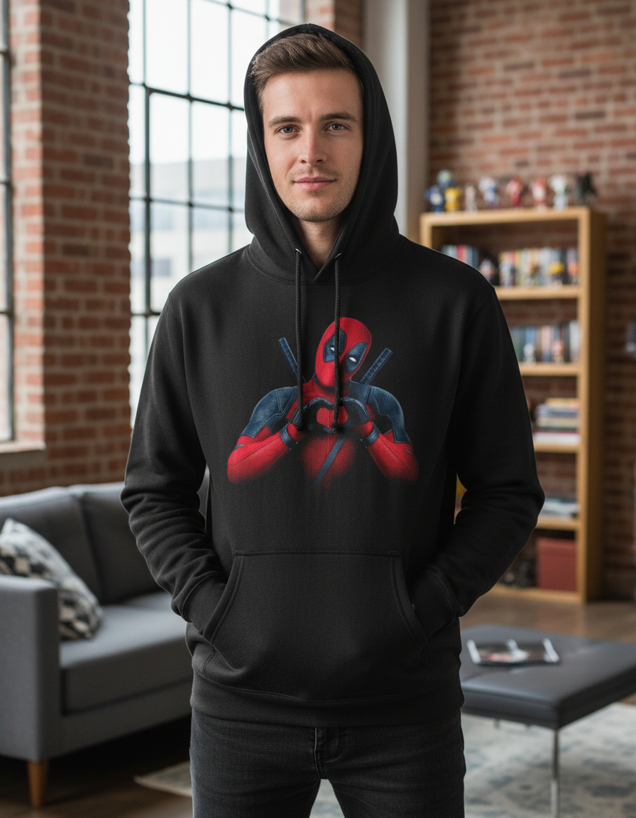 Canguro Deadpool Marvel Peliculas Memoestampad - Imagen 2