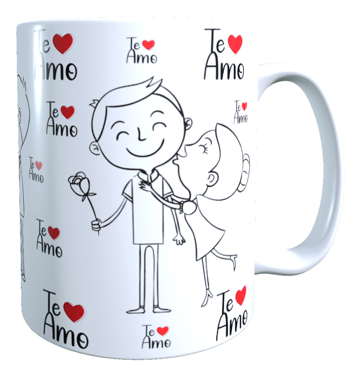 Taza Personalizada Diseño San Valentin 01 - Imagen 3