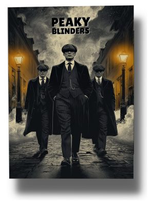 Cuadro 609 Peaky Blinders 70x100 Mdf Memoestampados