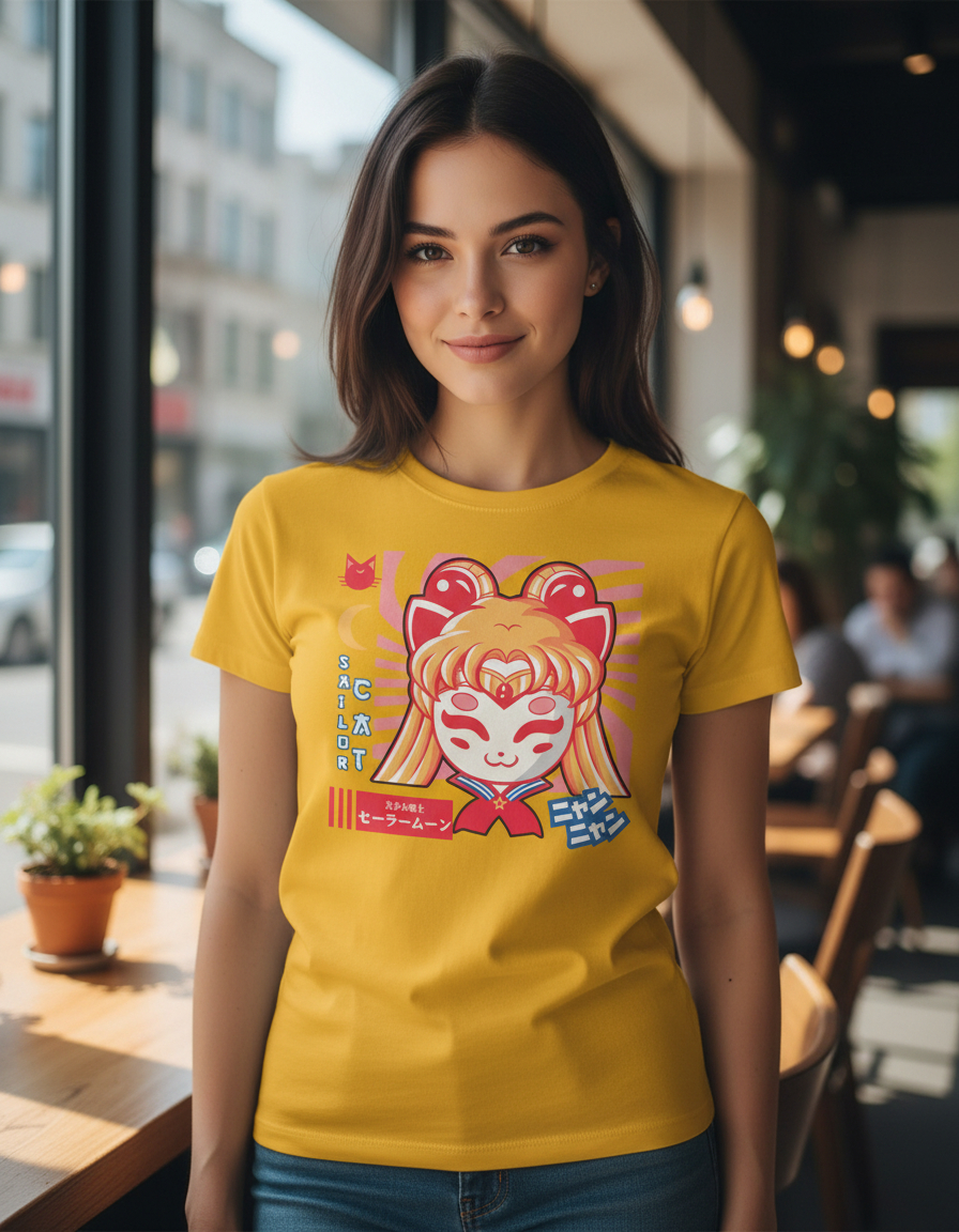 Remera: Sailor Cat Memoestampados - Imagen 15