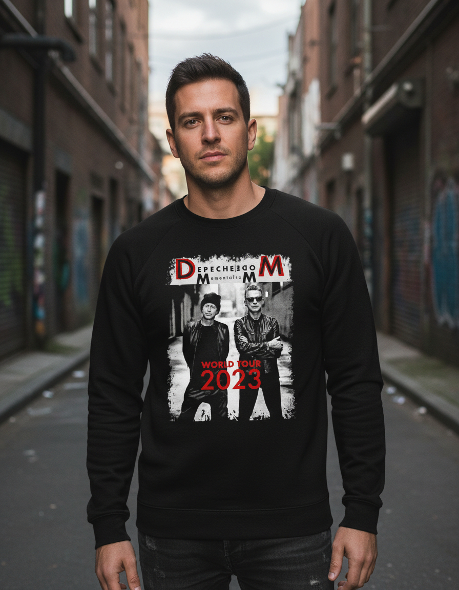 Buzo Depeche Mode World Tour 2023 Memoestampados - Imagen 3