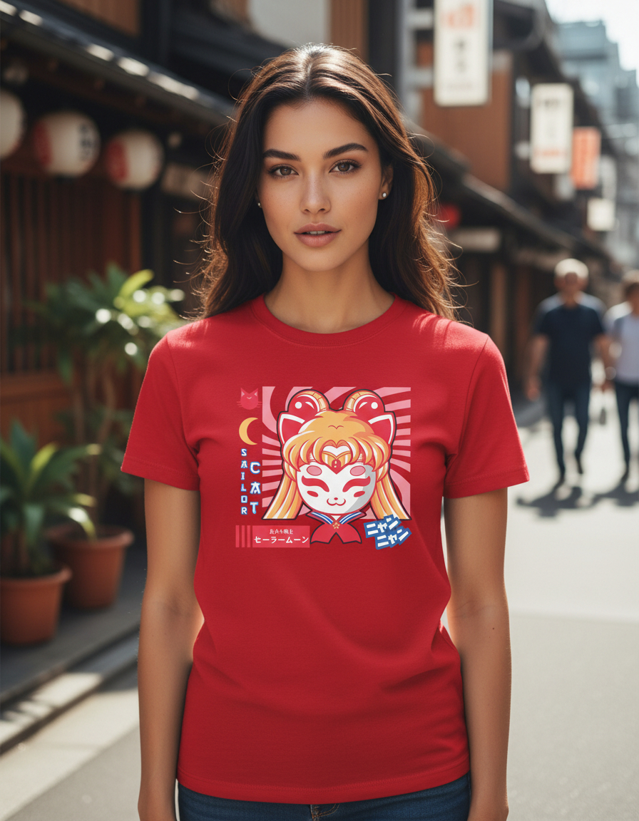 Remera: Sailor Cat Memoestampados - Imagen 11