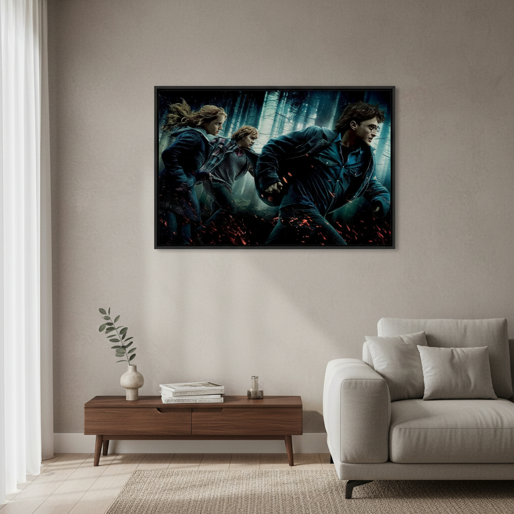 Cuadro 196 Harry Potter 40x53 Mdf Memoestampados - Imagen 2