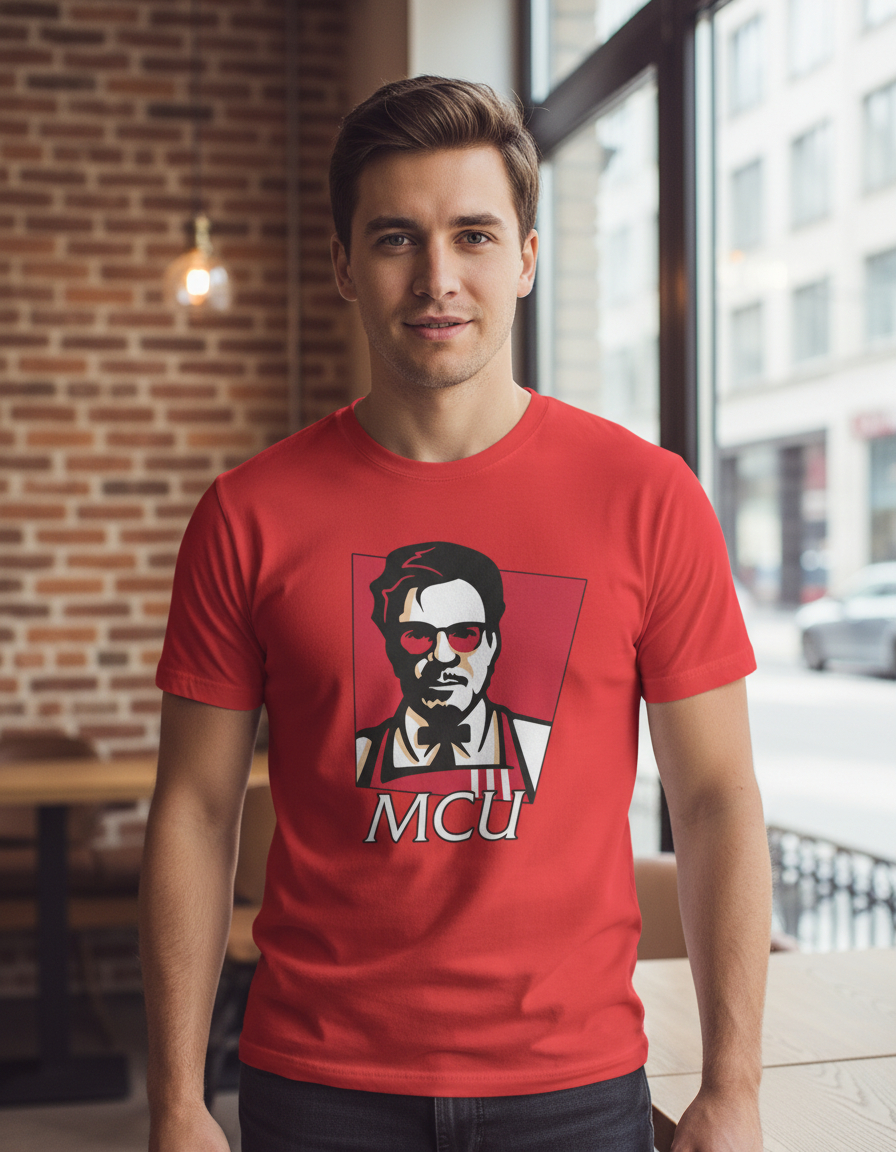 Remera Stark Mcu (kfc Parodia) Memoestampados - Imagen 11