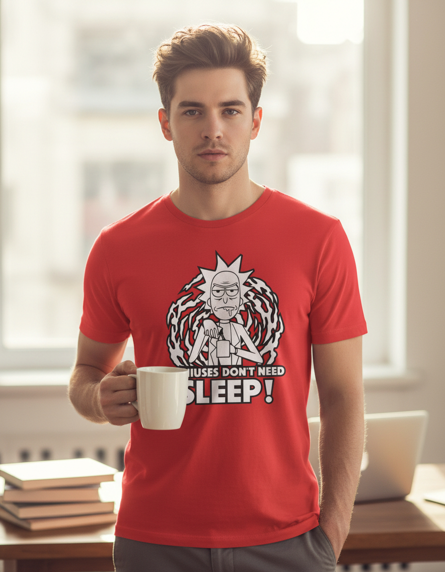 Remera: Geniuses Dont Need Memoestampados - Imagen 9