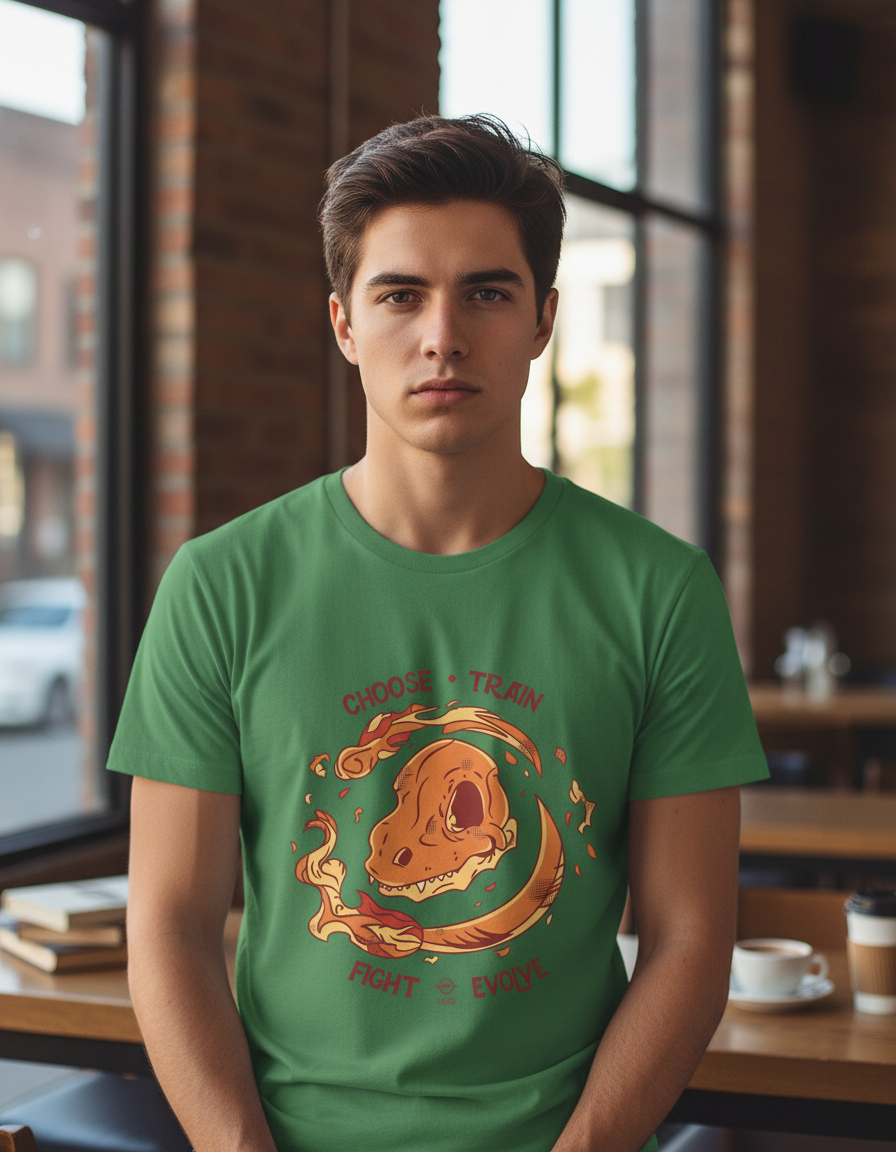 Remera: Charmander Skull Memoestampados - Imagen 17