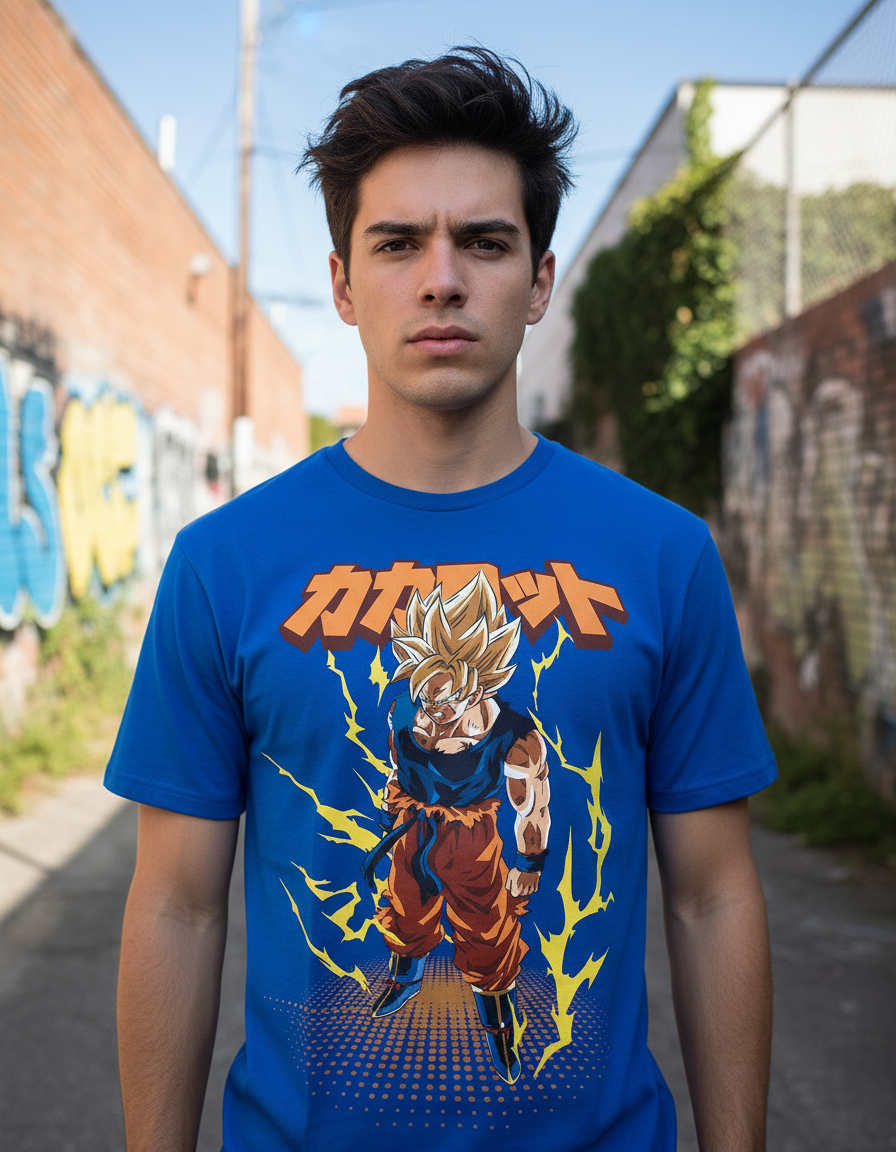 Remera: Goku Furia Memoestampados - Imagen 7
