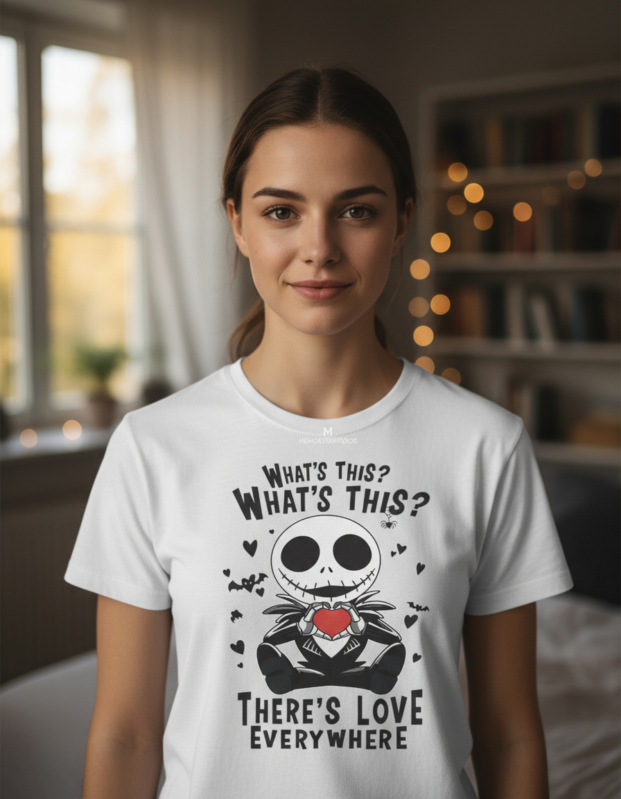 Remera Regalos San Valentin, Jack Skeleton Precio Por 2 Uni - Imagen 22