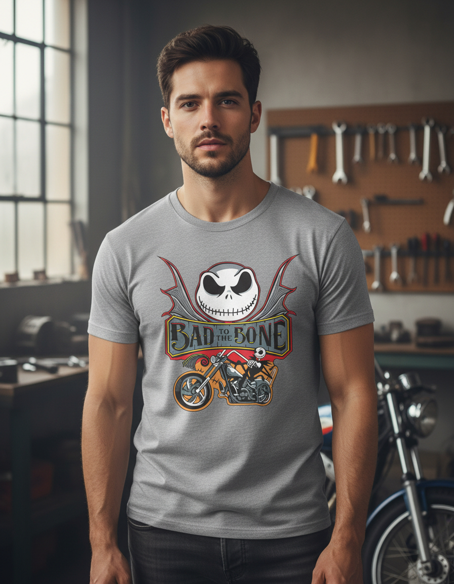Remera: Bad To Bone Jack Memoestampados - Imagen 25