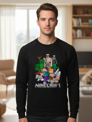 Buzo Minecraft 01 Memoestampados