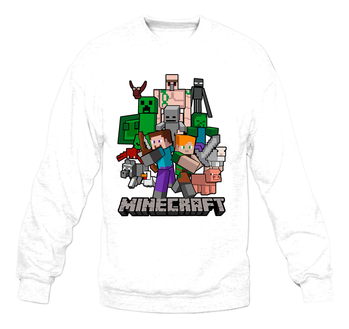 Buzo Minecraft 01 Memoestampados - Imagen 6