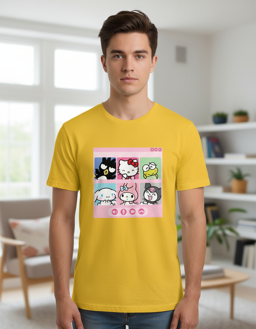 Remera: Hello Kitty Y Sus Amigos Memoestampados - Imagen 15