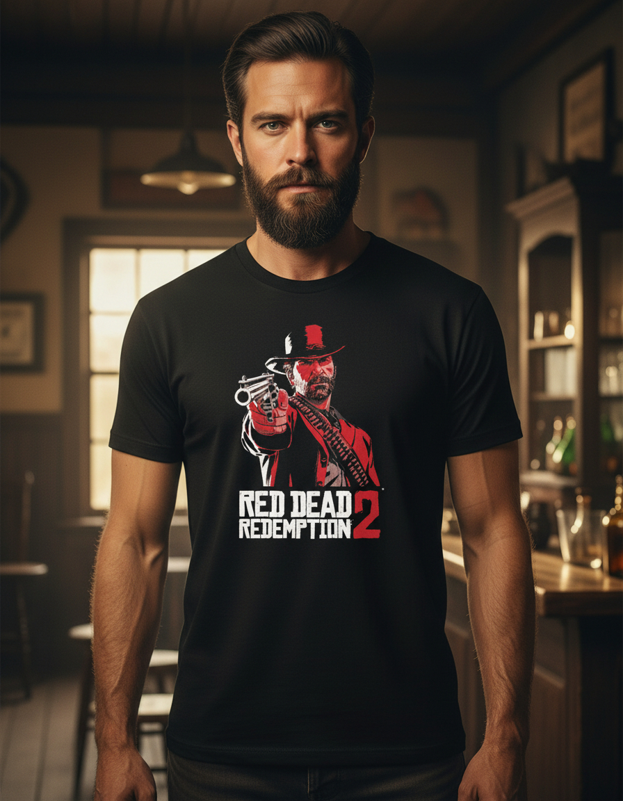 Remera Red Dead Redeption Videojuegos Memoestampados - Imagen 3