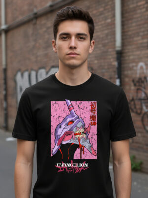 Remera: Evangelion Memoestampados