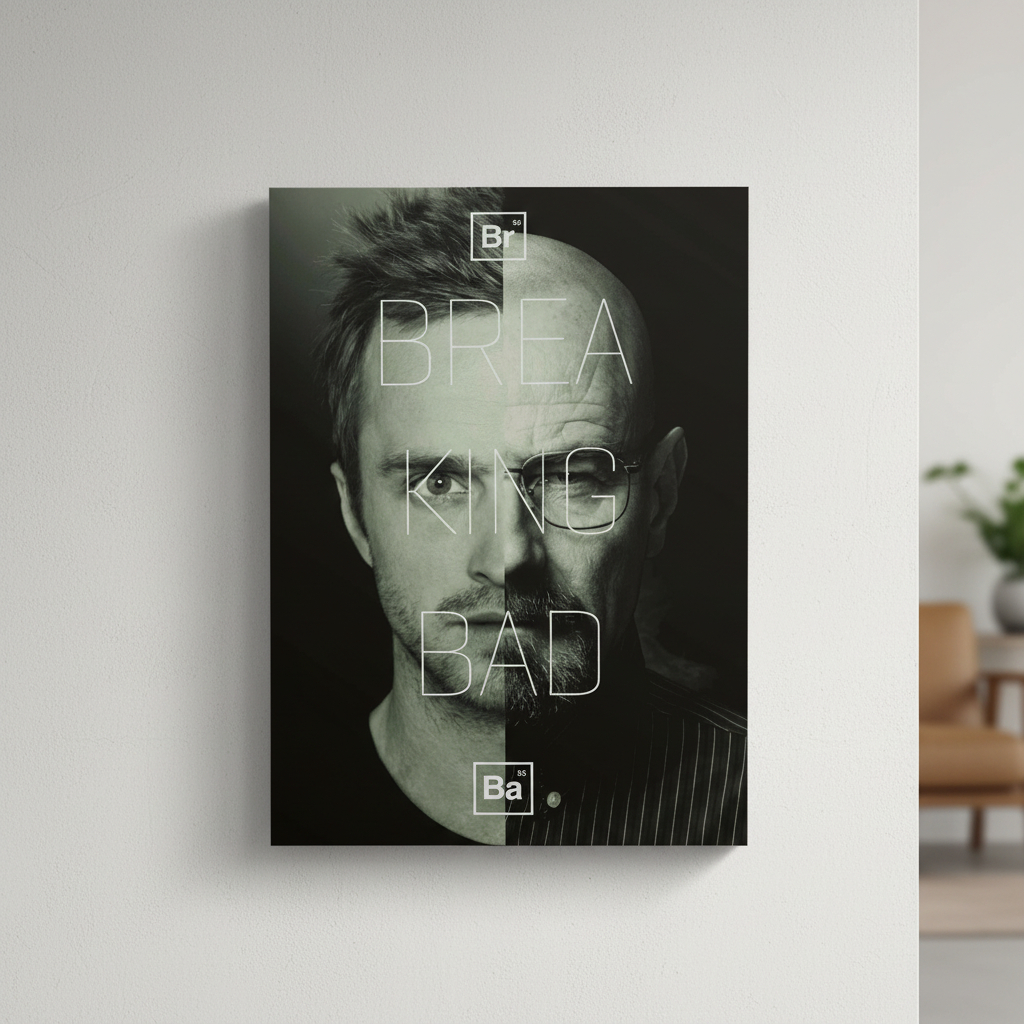 Cuadro Breaking Bad 181 40x53 Mdf Memoestampados - Imagen 2