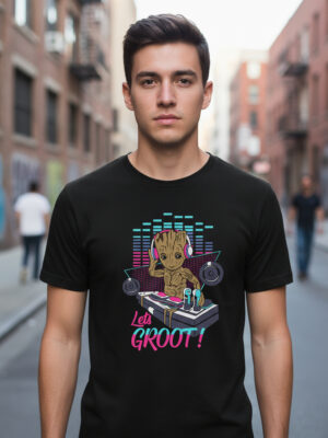 Remera: Lets Groot Memoestampados