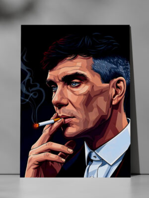 Cuadro Tommy Peaky Blinders 604 40x30 Mdf Memoestampados