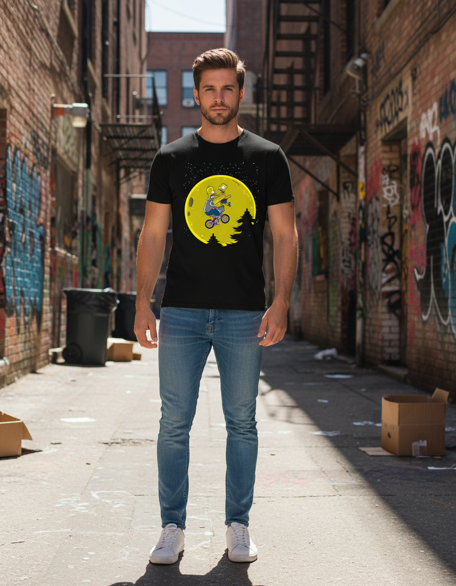 Remera: Bart Et Series Peliculas Memoestampados - Imagen 4