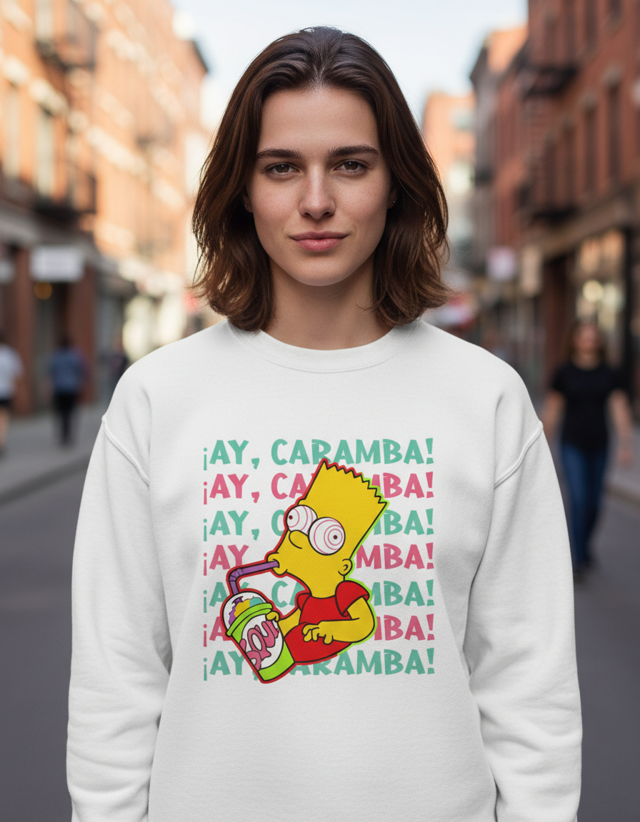 Buzo Bart Ay Caramba Memoestampados - Imagen 9