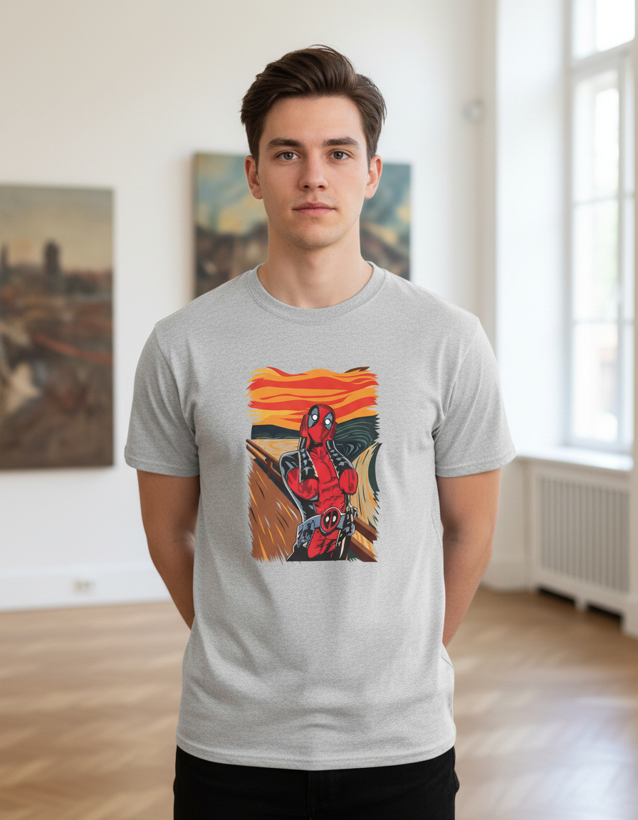 Remera: Deadpool El Grito Memoestampados - Imagen 21