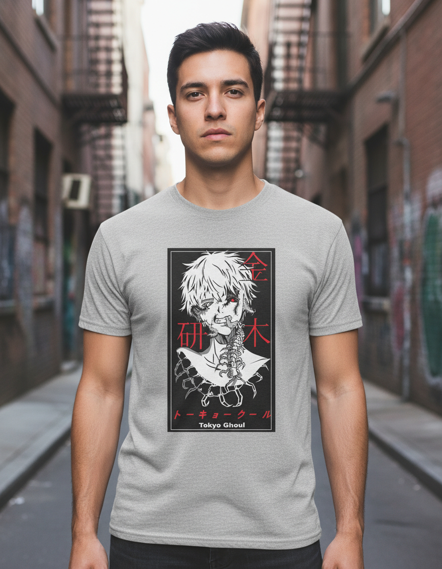 Remera: Tokyo Ghoul Creepy Memoestampados - Imagen 10
