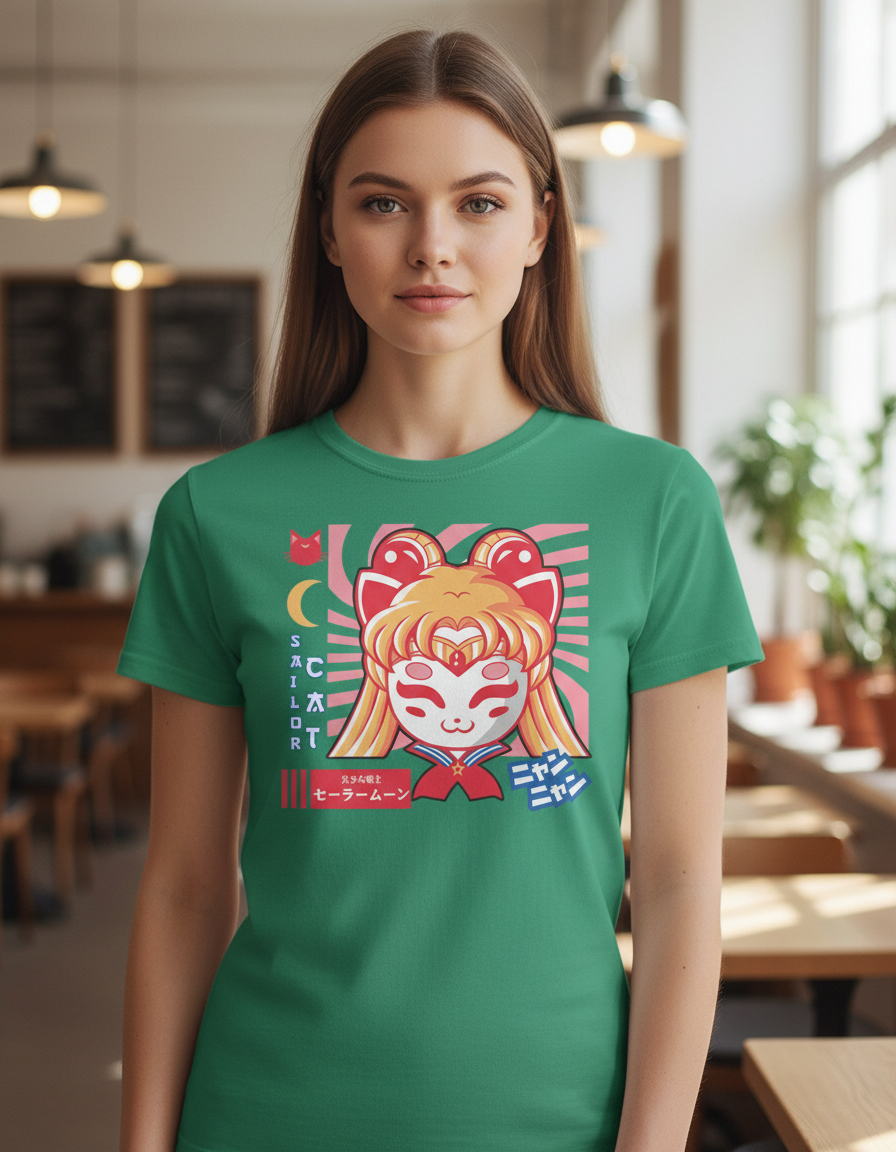 Remera: Sailor Cat Memoestampados - Imagen 12