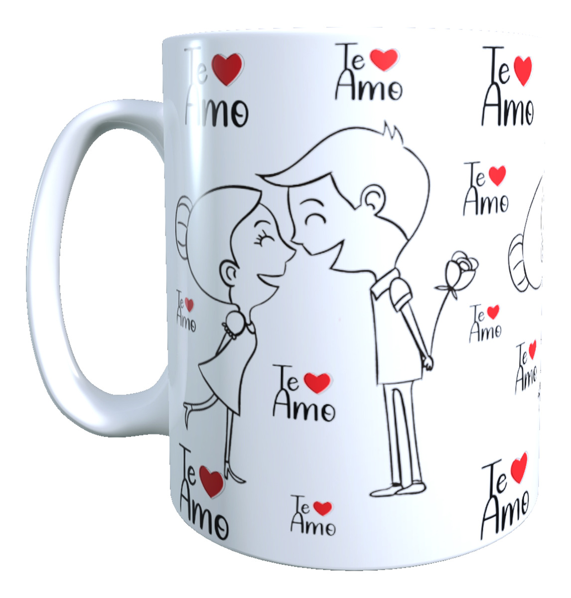 Taza Personalizada Diseño San Valentin 01 - Imagen 4