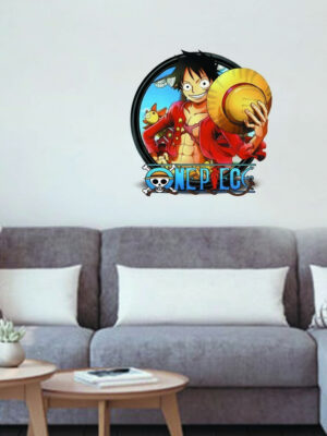 Vinilo Impreso Y Troquelado. Diseño One Piece Tamaño 50x50cm